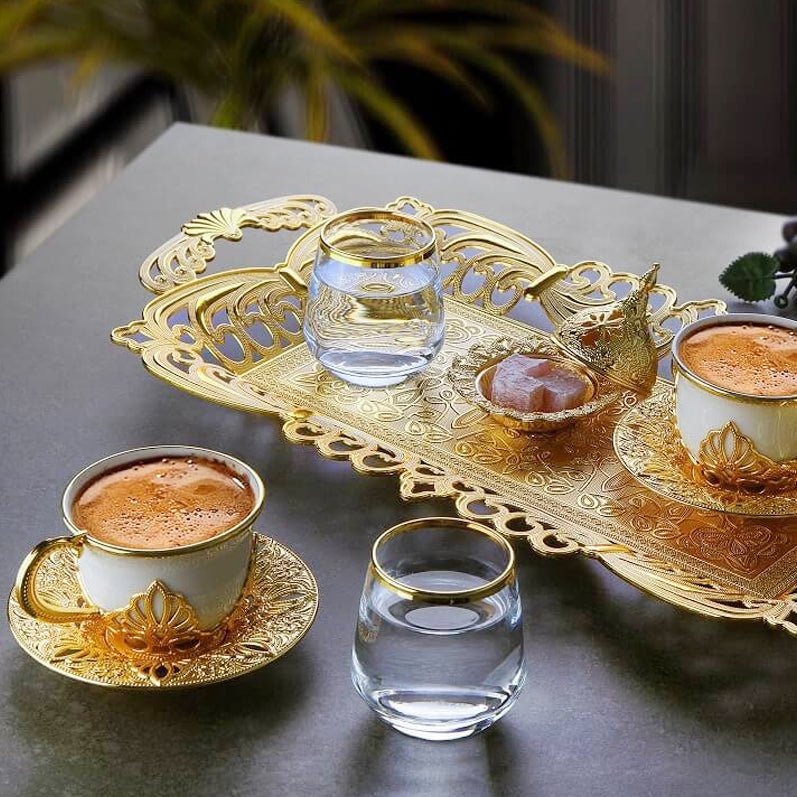 Turkish coffe set shops