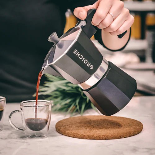  GROSCHE Milano Stovetop Espresso Maker Moka pot 3