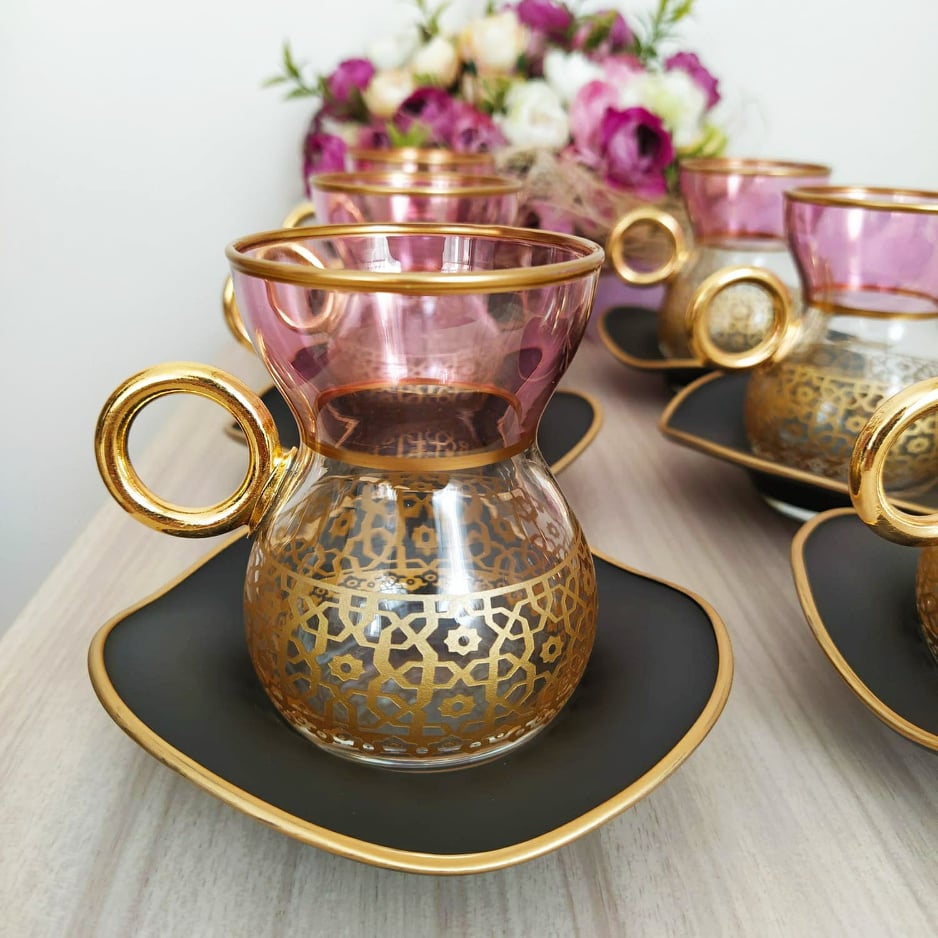 Suna Turkish Tea Set