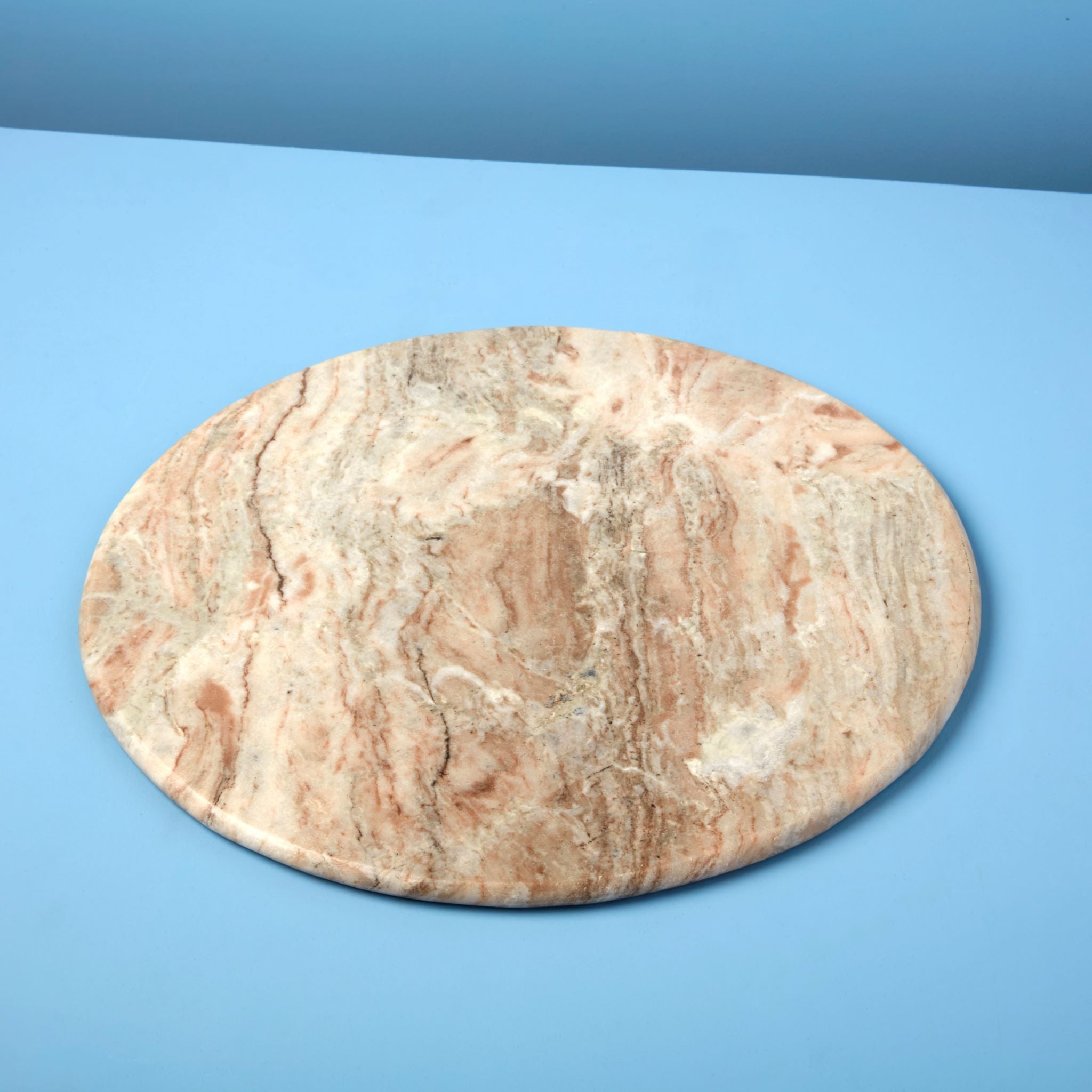 Waterfall Marble Oversized Round Board