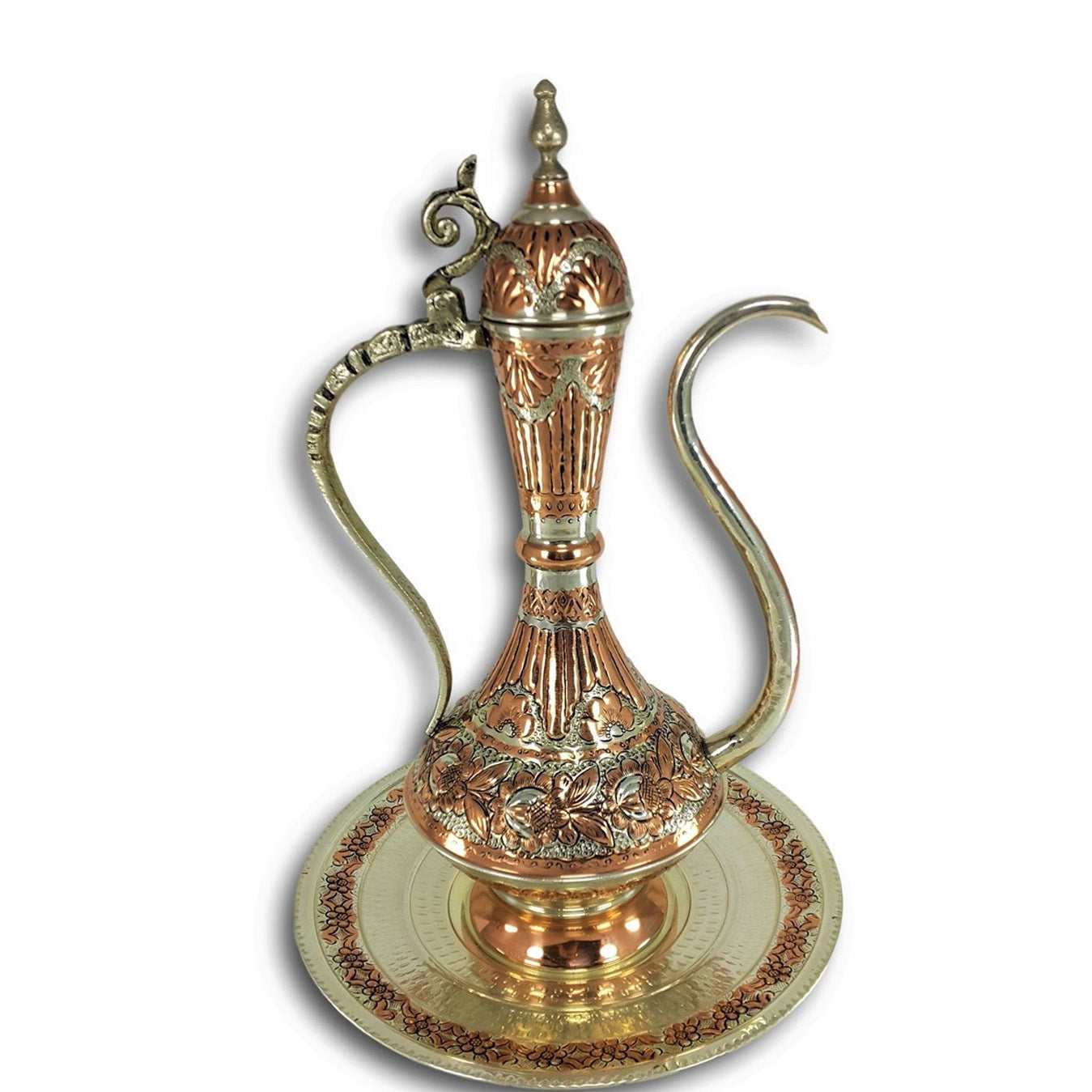 Kemal Turkish Copper Dallah