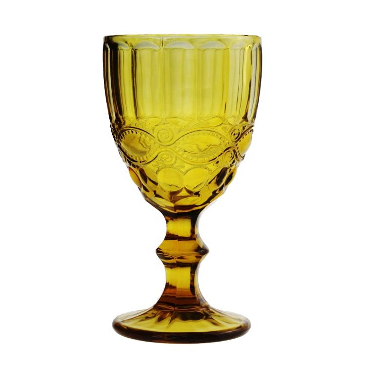 Alice Glass Water Goblet - Tea + Linen