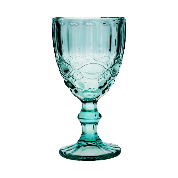 Alice Glass Water Goblet - Tea + Linen