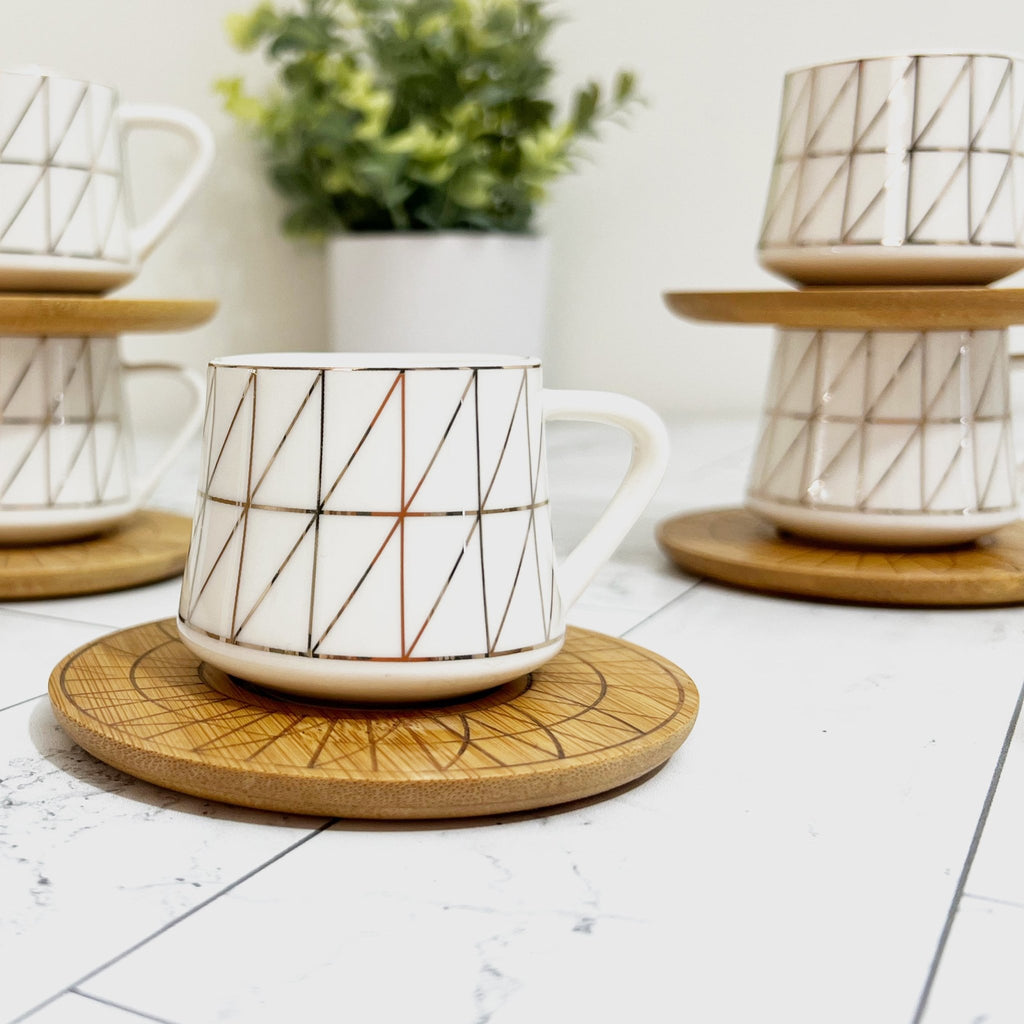 Topkapi Coffee Cup Set – Tea + Linen