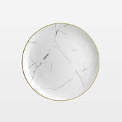 Marble 12" Charger Plate - Tea + Linen