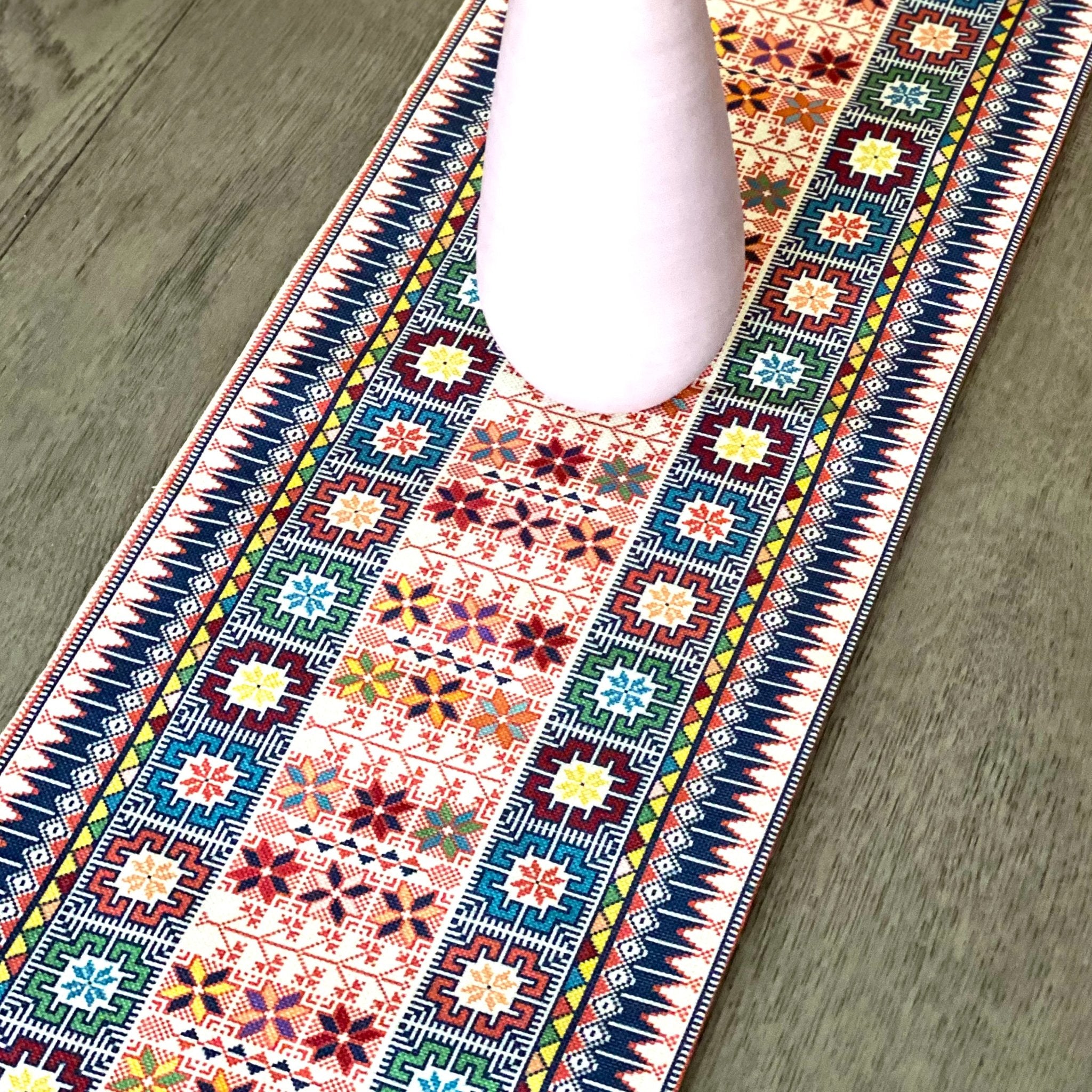 Zaria Table Runner - Tea + Linen